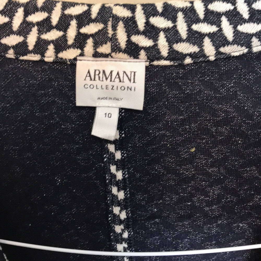 Armani | Patterned Italian Blazer - Picture 4 of 7